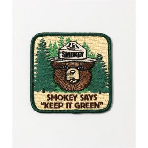 バッジ Smokey Bear スモーキーベア KEEP IT GREEN パッチ