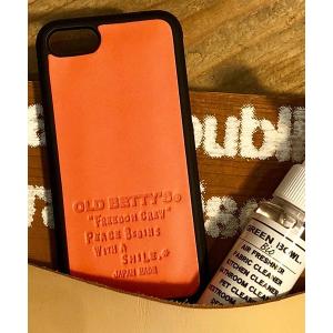 モバイルケース OLD BETTY&apos;S Leather iphone Cover/オールドベティーズ...