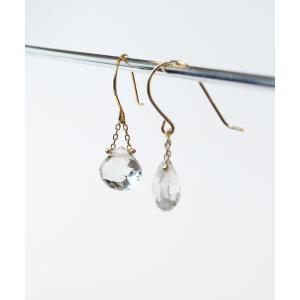 Jewel closet by L&Co. ピアス K10 シェルパール Uライン ピアス