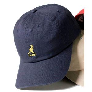 帽子 キャップ カンゴール キャップ ストラップバック ウォッシュド ベースボール  ローキャップ KANGOL STRAPBACK CAP WASH