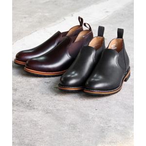 ブーツ DIAMOND STREET （ダイヤモンドストリート） / オイルレザー ショートサイドゴアブーツ DS531 メンズ