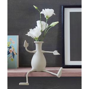 Francfranc（フランフラン） 花瓶 フリル フラワーベース M ライト