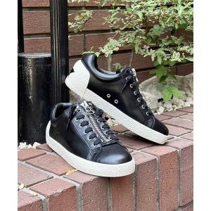スニーカー ASH/アッシュ「NIRVANA」フロントジップスニーカー スリップオン スター ローカット 3cmヒール レディース