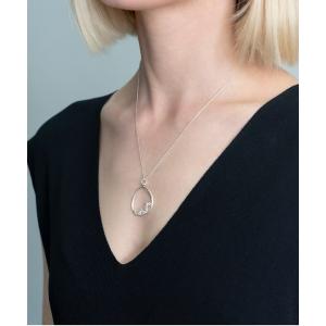ネックレス シルバー925　ペンダント snowflake レディース