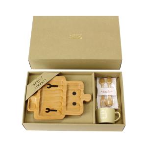 食器 プチママン ギフトボックス入りキッズ食器4点セット  ラビット/アヒル/エレファント/カー/キャット/