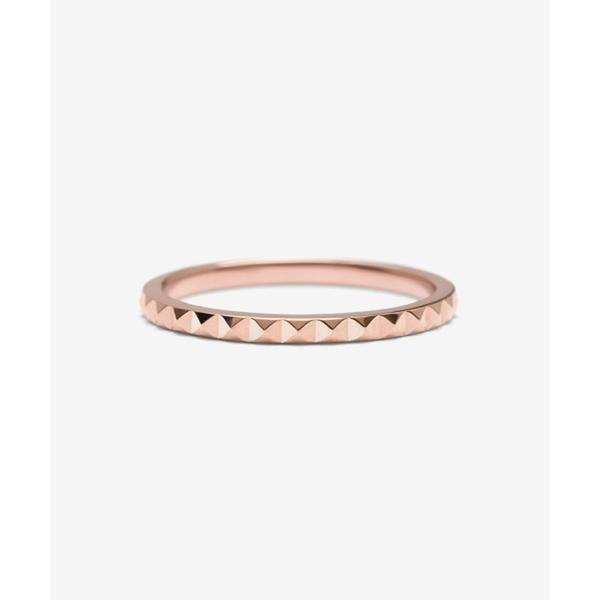 指輪 リング シルバー ダイヤカット リング ピンキーリング可 BLOOM/ブルーム レディース