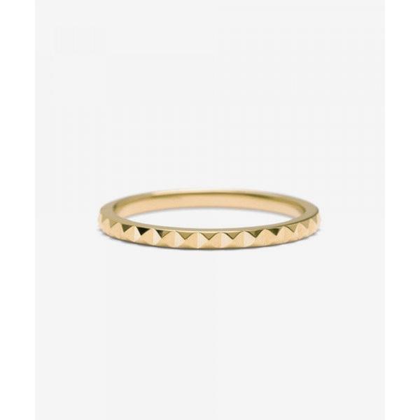 指輪 リング シルバー ダイヤカット リング ピンキーリング可 BLOOM/ブルーム レディース