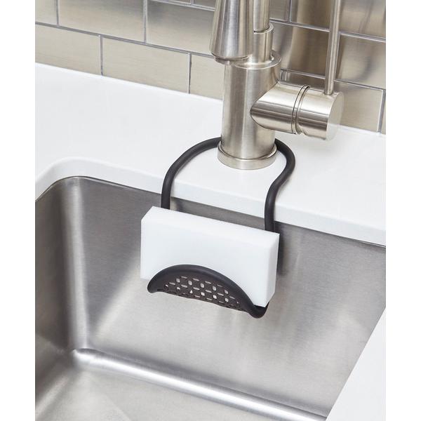 umbra/スリング シンクキャディー ブラック 流し 蛇口