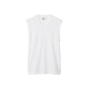 tシャツ Tシャツ キッズ 「Hanes/ヘインズ」キッズ 魂シリーズ 「2枚組」部活魂Vネックスリーブレスシャツ｜zozo