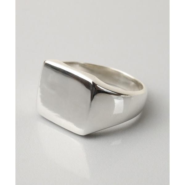 指輪 リング SILVER925シャープ印台リング/メンズ/レディース レディース メンズ