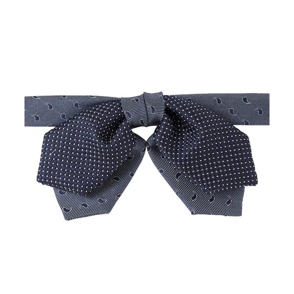 蝶ネクタイ ウエディングマスタッシュ蝶タイ NAVY