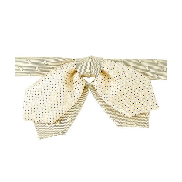 蝶ネクタイ ウエディングマスタッシュ蝶タイ YELLOW