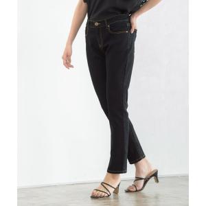 パンツ デニム ジーンズ 大人のためのゆるテーパードデニム ストレッチ