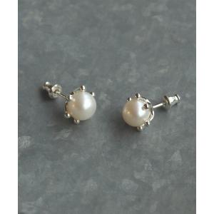 Jewel closet by L&Co. ピアス K18 アコヤパール フック ピアス 8mm