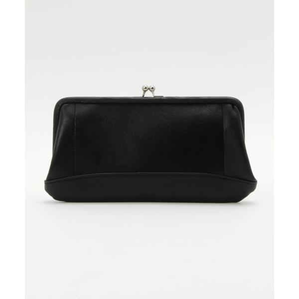 財布 ペルケ perche / エアリーゴートがま口長財布 レディース