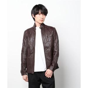 VANQUISH（ヴァンキッシュ） 革ジャン ライダース カウレザー シングル