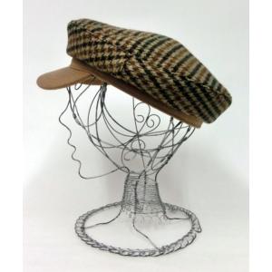 帽子 キャスケット MOONツイードキャスケット レディース メンズ