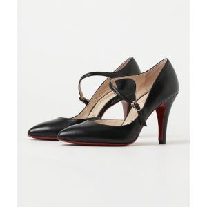 パンプス Limit till 2359 リミットティル2359 ポインテッドトゥバイアスストラップセパレートパンプス