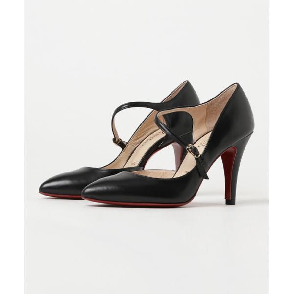 パンプス Limit till 2359 リミットティル2359 ポインテッドトゥバイアスストラップ...