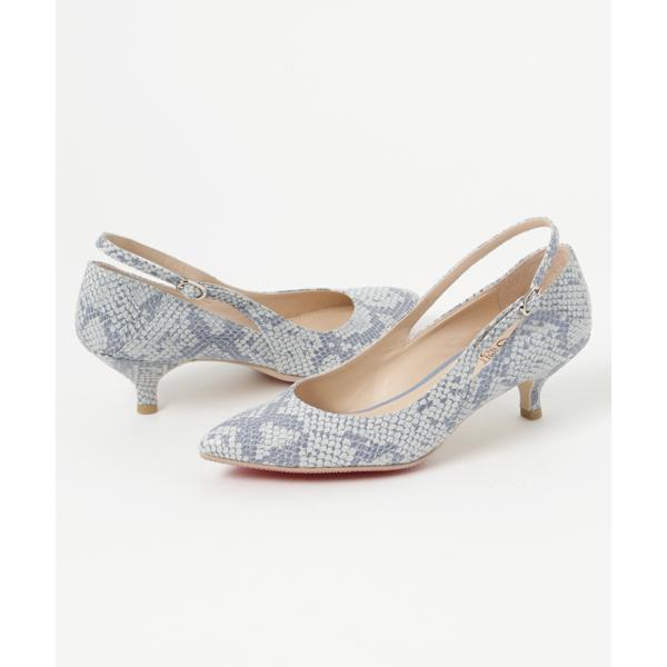 パンプス Limit till 2359 リミットティル2359 ポインテッドトゥパイソンバックスト...