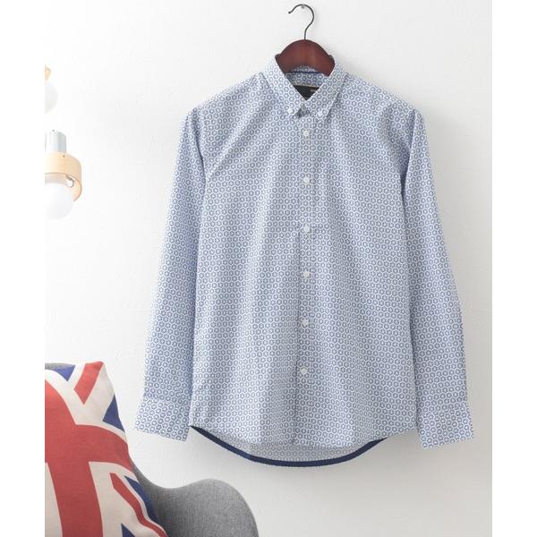シャツ ジオプリントシャツ メンズ