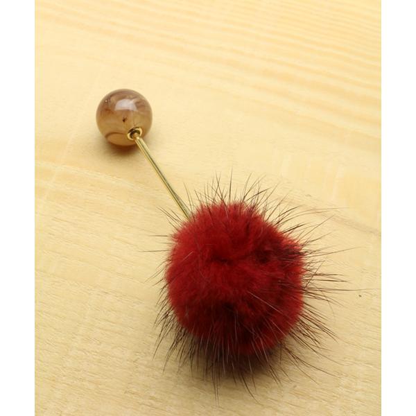 ヘアクリップ ＨＫ-HAIRCLIP-02/ファーヘアクリップ