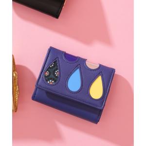 ミニ 二つ折り 二つ折り財布 財布 「tsumori chisato CARRY/ツモリチサト キャリー」ドロップス ミニ財布 レディース メンズ