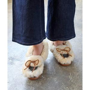 シューズ モカシン デッキシューズ 「MINNETONKA」ミネトンカ　ULUTIMATE SLIPPER/アルティメット　ファーモカシン