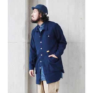 カバーオール 「ネイタルデザイン」SHOP COAT WAFFLE / ショップコート ワッフル メンズ レディース
