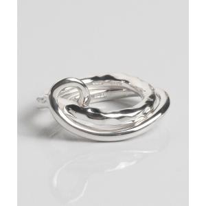 e.m.（イーエム） 指輪 リング 変形2連チェーンリング レディース