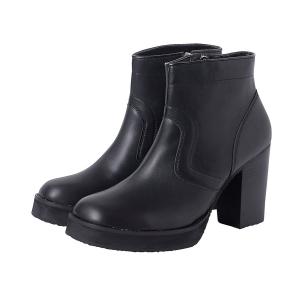 banal chic bizarre（バナルシックビザール） ブーツ LEATHER HEEL