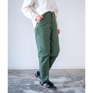 パンツ 「D.M.G / ディーエムジー」　バックサテン ベイカーパンツ レディース