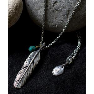 ネックレス HARIM ハリム / FEATHER CENTER S シルバー925センターフェザーネックレス / HRP120ox メンズ レディー