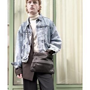 ショルダーバッグ バッグ レディース パトリック ステファン / Leather poche 'enveloppe'　ショルダーバッグ