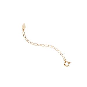 ネックレス K18イエローゴールド アジャスター レディース