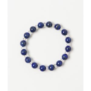ブレスレット 8mm玉天然石 ラピスラズリブレスレット
