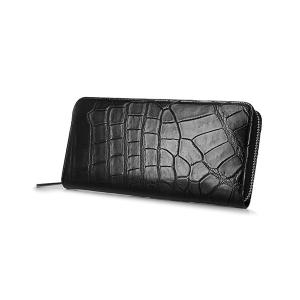 財布 CROIX ROYAL CROCODILE LONG WALLET クロワロワイヤル クロコダイル ラウンドファスナー 長財布 財布 ウォレット