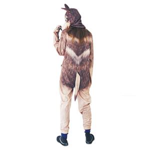 コスプレ レディース 本当に動物がいるみたいな　ワッと驚くリアルプリントの着ぐるみ「ボディー」｜zozo