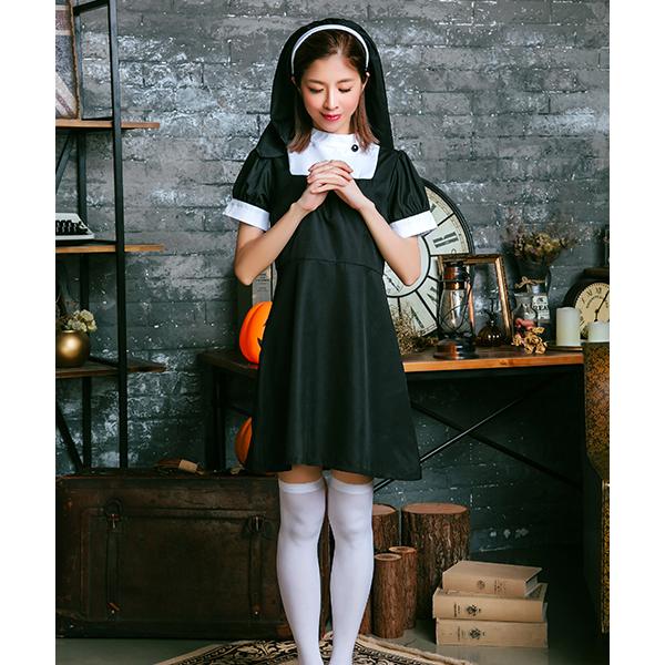 コスプレ コスプレ シスター ミニ ワンピース 衣装 レディース ホワイトデー 記念日