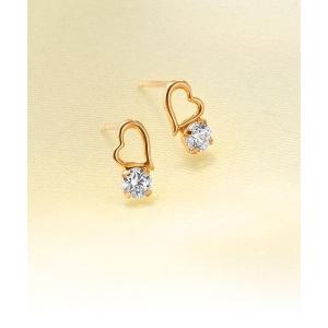 4℃（ヨンドシー） ピアス K18ピンクゴールド ダイヤモンド ピアス