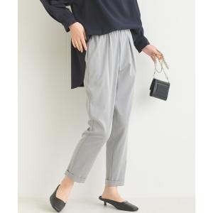 パンツ 「日本製」ウエストギャザーパンツ レディース