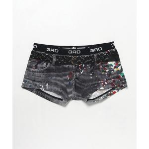 ボクサーパンツ 3RDWARE/サードウェア/Paint Denim UW/ペイント デニム