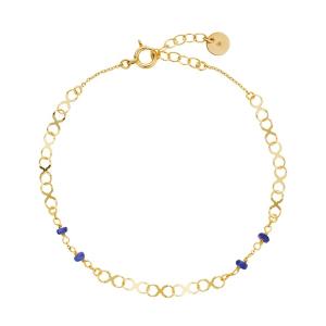 ete（エテ） ブレスレット K10YG パール ステーション ブレスレット