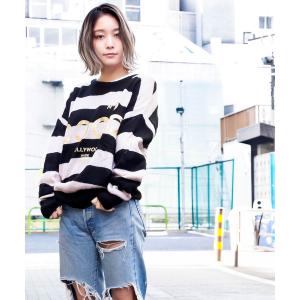 レディース ニット HOLLYWOODMADE/MISS COCO PULLOVER!!｜zozo