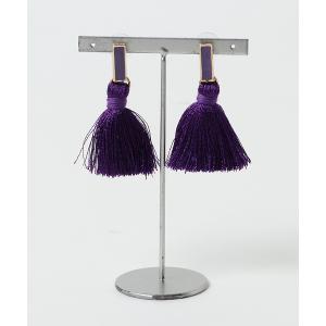 ピアス 房飾りピアス