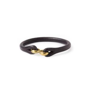 ブレスレット S Hook Leather Bracelet / オイルドレザーブレスレット メンズ
