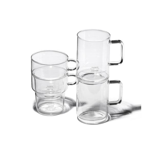 タンブラー BOROSILICATE GLASS MUG Shallow Stacking
