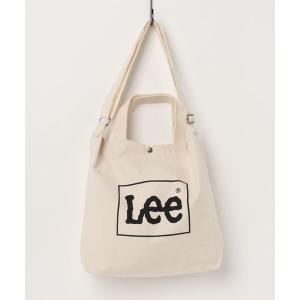 トートバッグ LEE/リー　キャンバスビッグトート レディース メンズ
