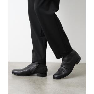 ブーツ SHORT SIDE ZIP BOOTS / PU8395-1203-12C