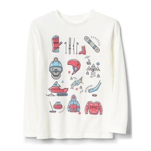 tシャツ Tシャツ Gap 長袖グラフィックTシャツ｜zozo